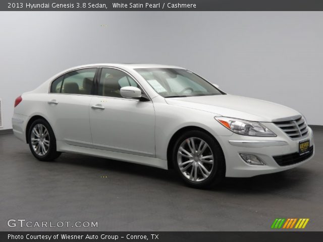 2013 Hyundai Genesis 3.8 Sedan in White Satin Pearl