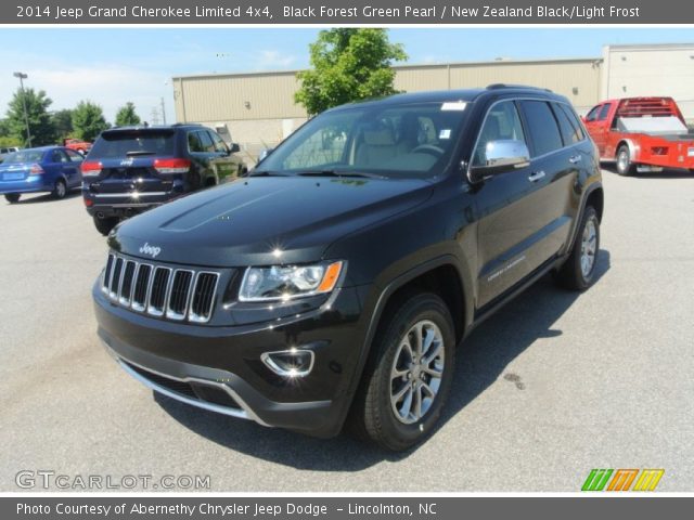 2014 Jeep Grand Cherokee Limited 4x4 in Black Forest Green Pearl