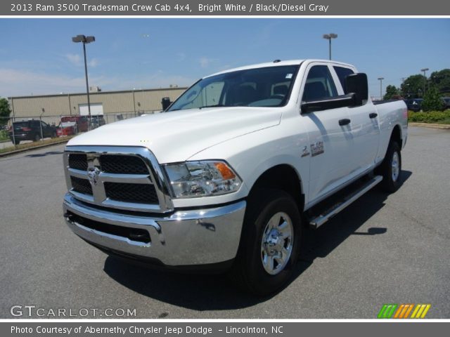 2013 Ram 3500 Tradesman Crew Cab 4x4 in Bright White