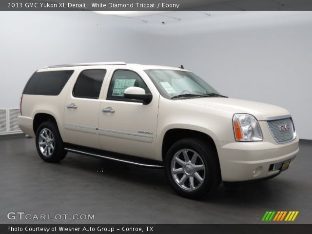 2013 GMC Yukon XL Denali in White Diamond Tricoat