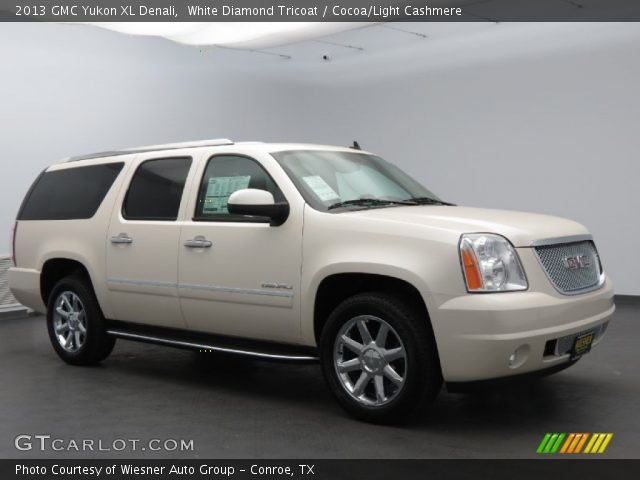 2013 GMC Yukon XL Denali in White Diamond Tricoat