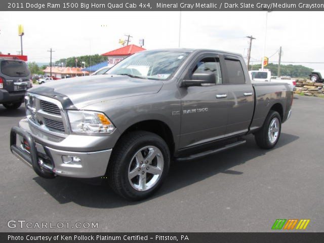 2011 Dodge Ram 1500 Big Horn Quad Cab 4x4 in Mineral Gray Metallic
