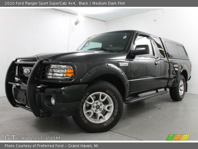 2010 Ford Ranger Sport SuperCab 4x4 in Black