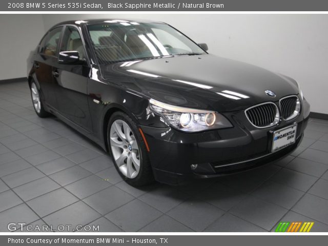 2008 BMW 5 Series 535i Sedan in Black Sapphire Metallic