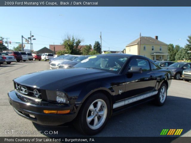 2009 Ford Mustang V6 Coupe in Black