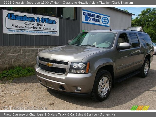 2008 Chevrolet Suburban 1500 LT 4x4 in Graystone Metallic