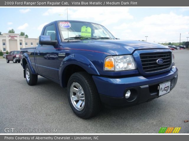 2009 Ford Ranger Sport Regular Cab in Vista Blue Metallic