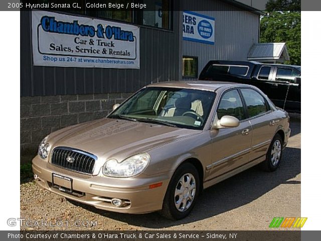 2005 Hyundai Sonata GL in Golden Beige