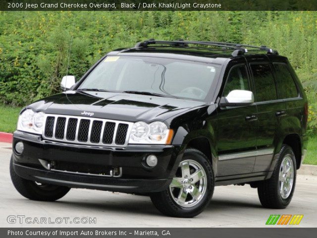 2006 Jeep Grand Cherokee Overland in Black