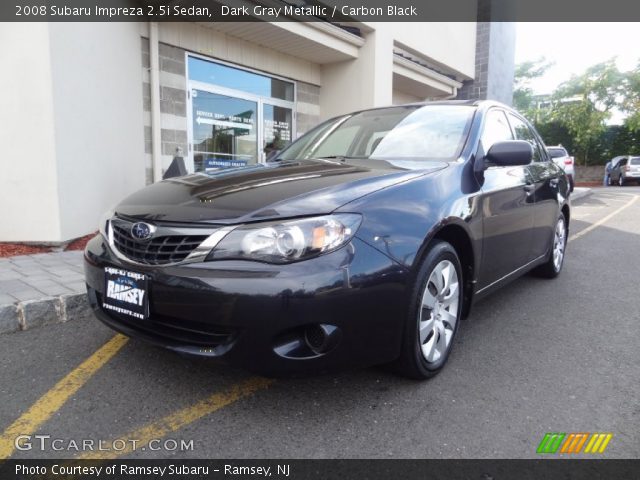 2008 Subaru Impreza 2.5i Sedan in Dark Gray Metallic