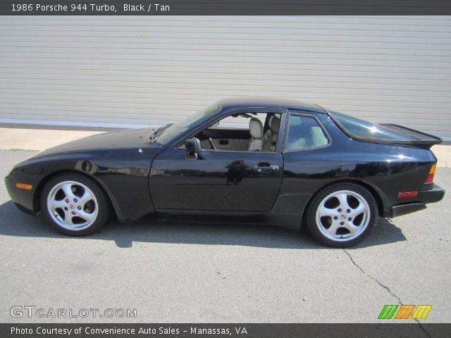 1986 Porsche 944 Turbo in Black