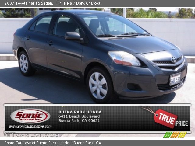2007 Toyota Yaris S Sedan in Flint Mica