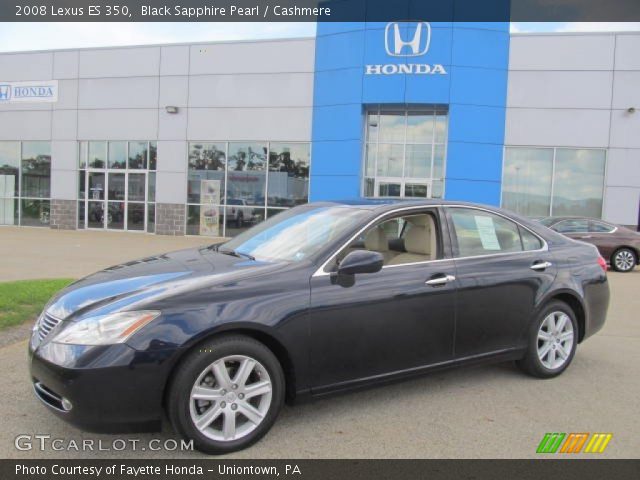 2008 Lexus ES 350 in Black Sapphire Pearl