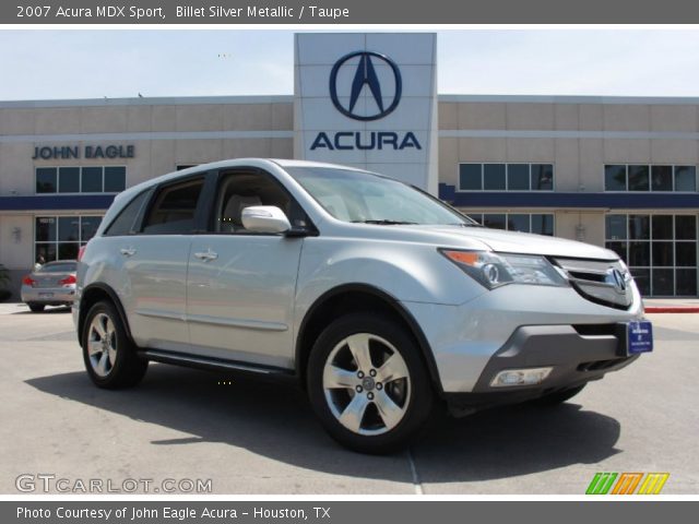 2007 Acura MDX Sport in Billet Silver Metallic