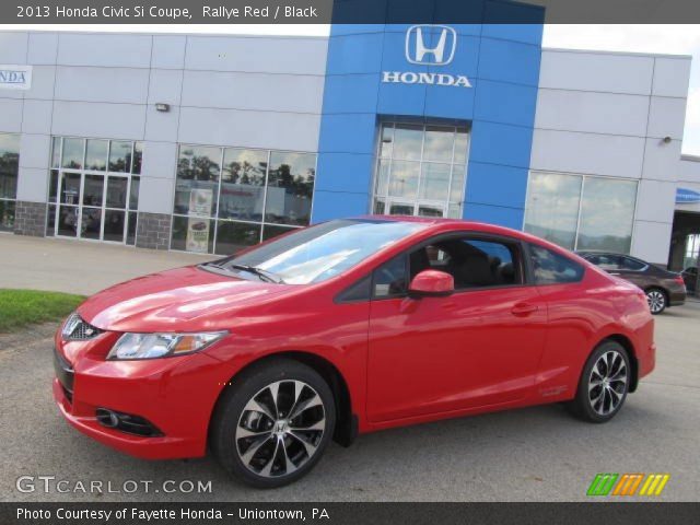 2013 Honda Civic Si Coupe in Rallye Red