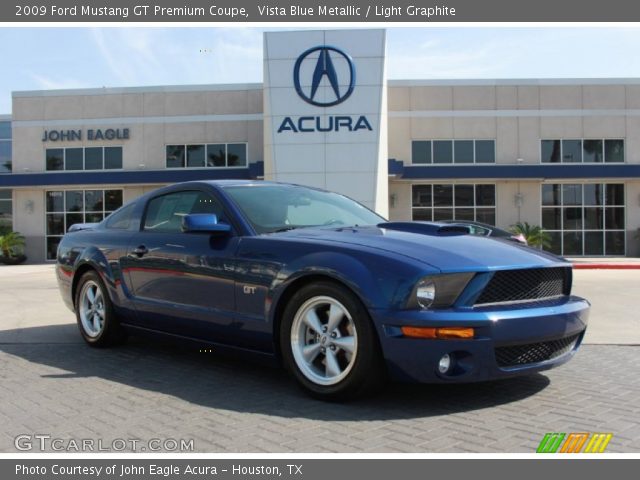 2009 Ford Mustang GT Premium Coupe in Vista Blue Metallic