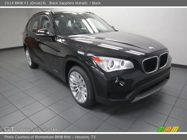 2014 BMW X1 sDrive28i in Black Sapphire Metallic
