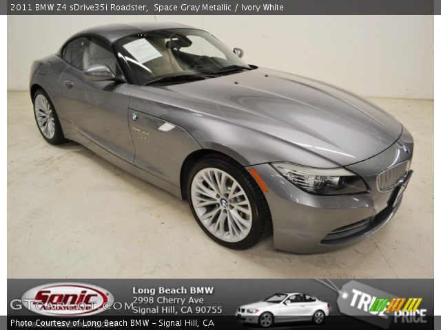2011 BMW Z4 sDrive35i Roadster in Space Gray Metallic