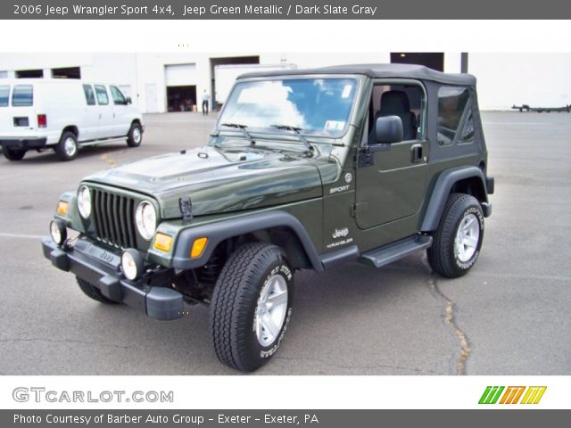 2006 Jeep Wrangler Sport 4x4 in Jeep Green Metallic