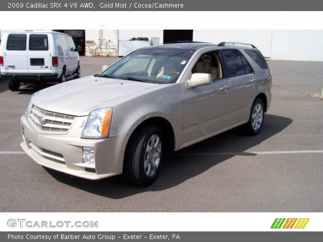 2009 Cadillac SRX 4 V6 AWD in Gold Mist