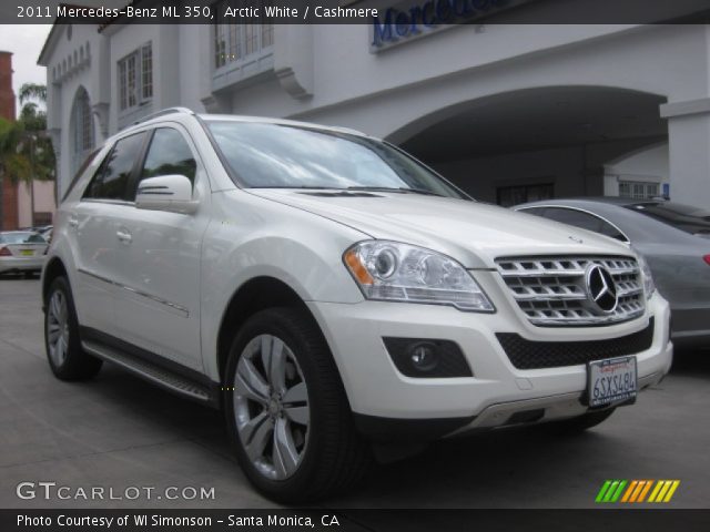 2011 Mercedes-Benz ML 350 in Arctic White