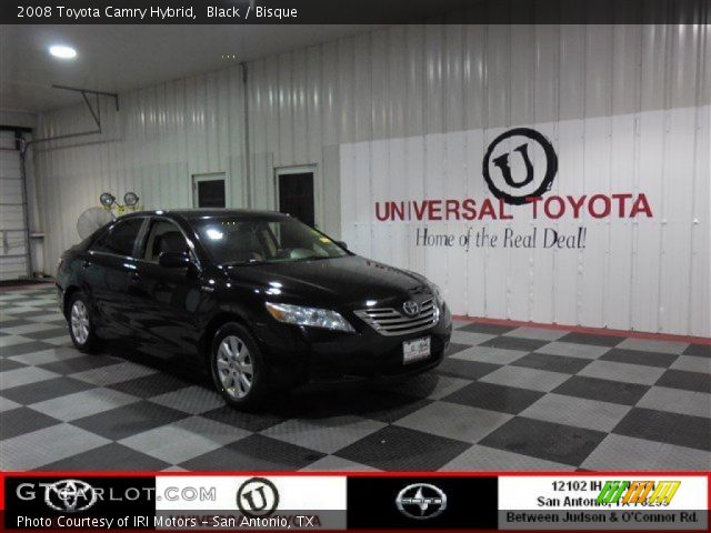 2008 Toyota Camry Hybrid in Black
