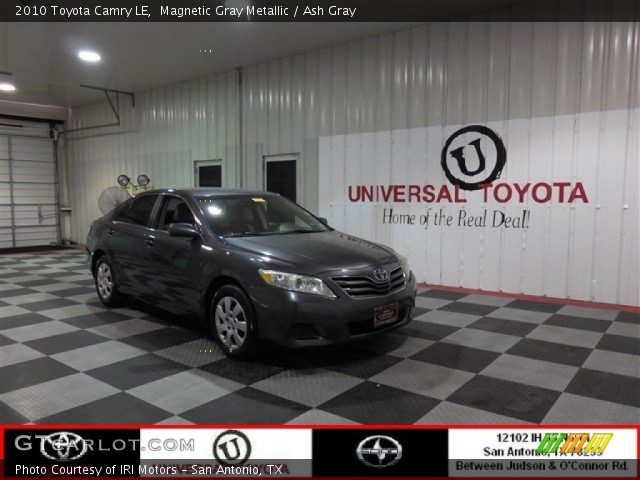 2010 Toyota Camry LE in Magnetic Gray Metallic