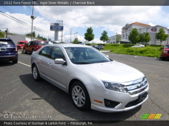 2012 Ford Fusion SEL in Ingot Silver Metallic