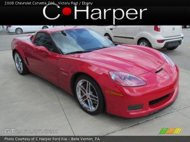 2008 Chevrolet Corvette Z06 in Victory Red