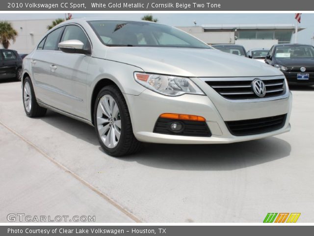 2010 Volkswagen CC Sport in White Gold Metallic