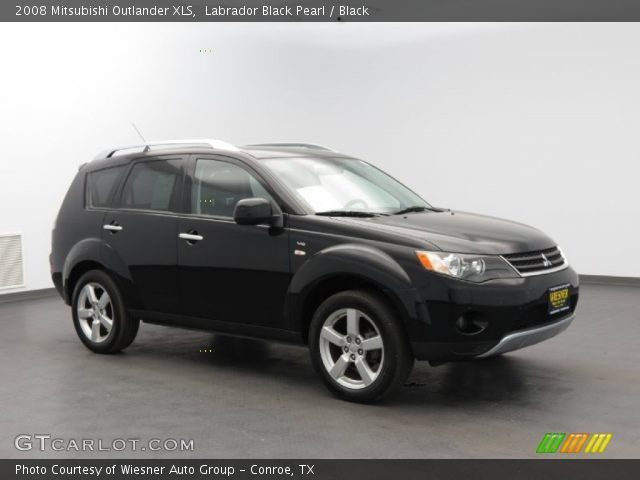 2008 Mitsubishi Outlander XLS in Labrador Black Pearl