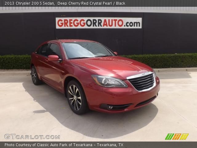 2013 Chrysler 200 S Sedan in Deep Cherry Red Crystal Pearl