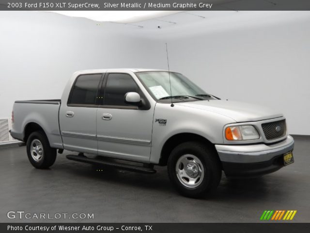 2003 Ford F150 XLT SuperCrew in Silver Metallic