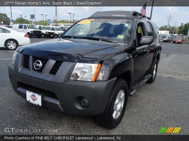2006 Nissan Xterra S 4x4 in Super Black