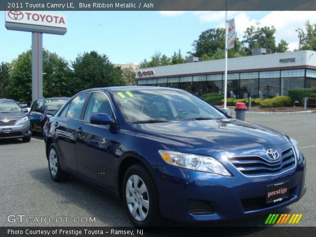 2011 Toyota Camry LE in Blue Ribbon Metallic