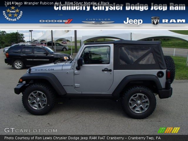 2014 Jeep Wrangler Rubicon 4x4 in Billet Silver Metallic