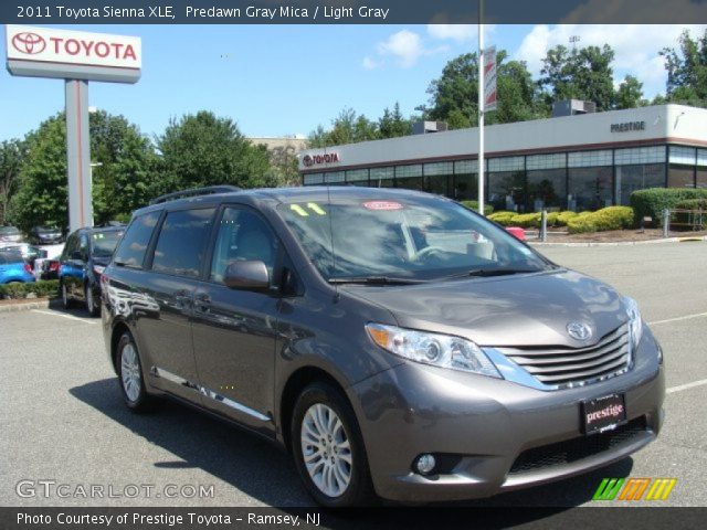 2011 Toyota Sienna XLE in Predawn Gray Mica