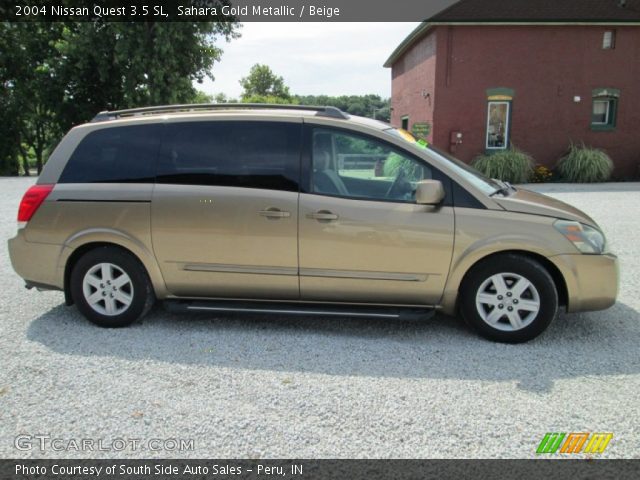 2004 Nissan Quest 3.5 SL in Sahara Gold Metallic