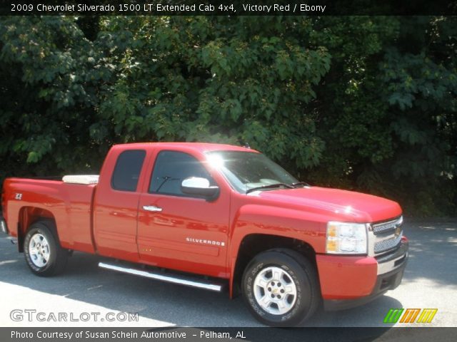 2009 Chevrolet Silverado 1500 LT Extended Cab 4x4 in Victory Red