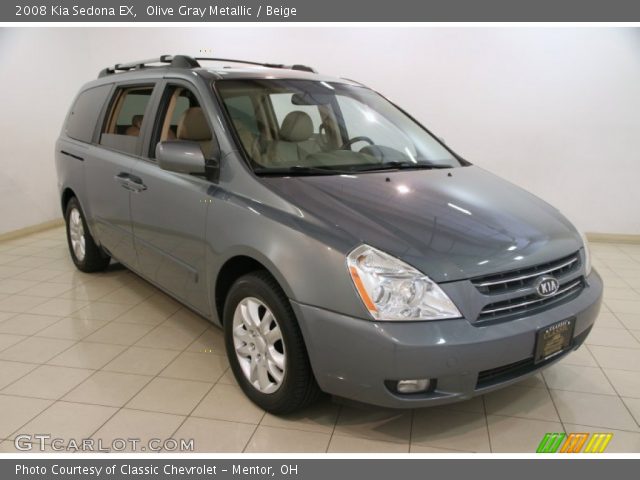 2008 Kia Sedona EX in Olive Gray Metallic