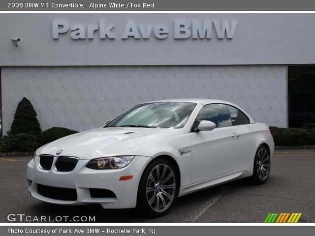 2008 BMW M3 Convertible in Alpine White