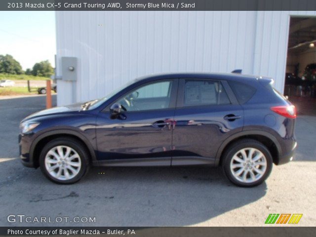 2013 Mazda CX-5 Grand Touring AWD in Stormy Blue Mica