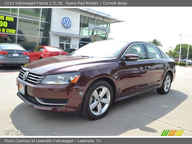 2013 Volkswagen Passat 2.5L SE in Opera Red Metallic