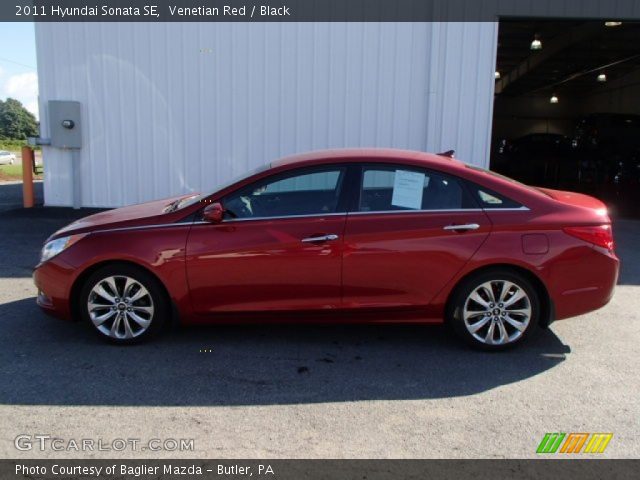 2011 Hyundai Sonata SE in Venetian Red