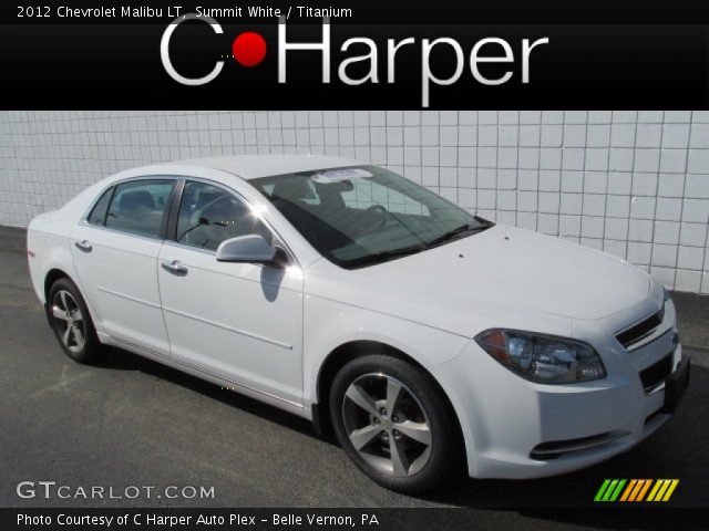 2012 Chevrolet Malibu LT in Summit White