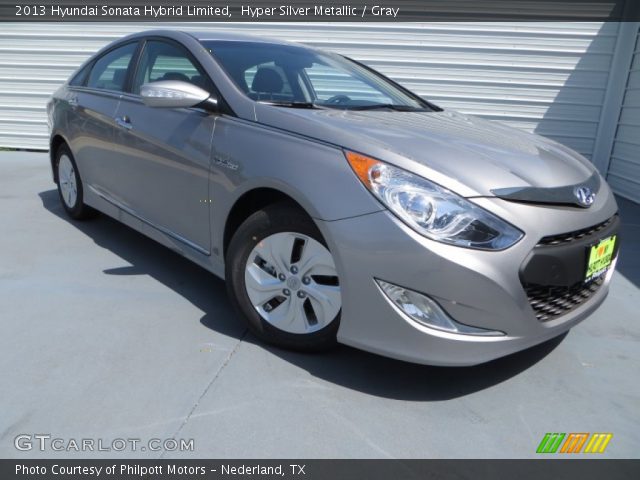 2013 Hyundai Sonata Hybrid Limited in Hyper Silver Metallic