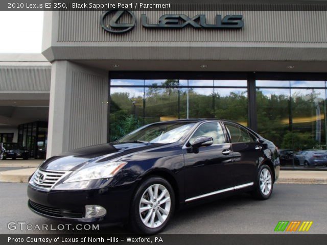 2010 Lexus ES 350 in Black Sapphire Pearl