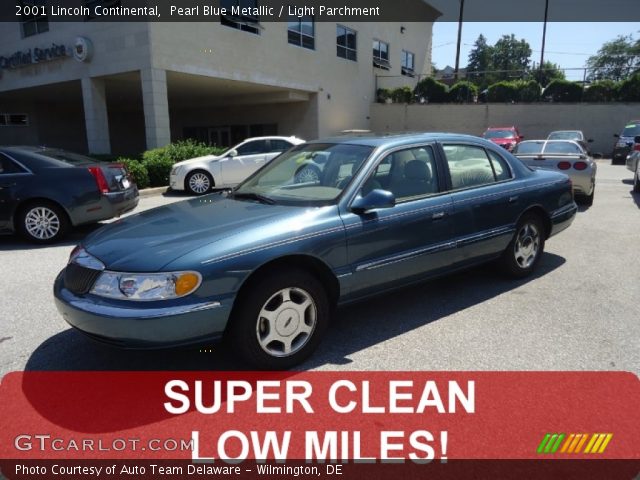 2001 Lincoln Continental  in Pearl Blue Metallic