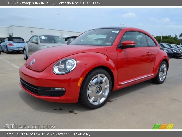 2013 Volkswagen Beetle 2.5L in Tornado Red