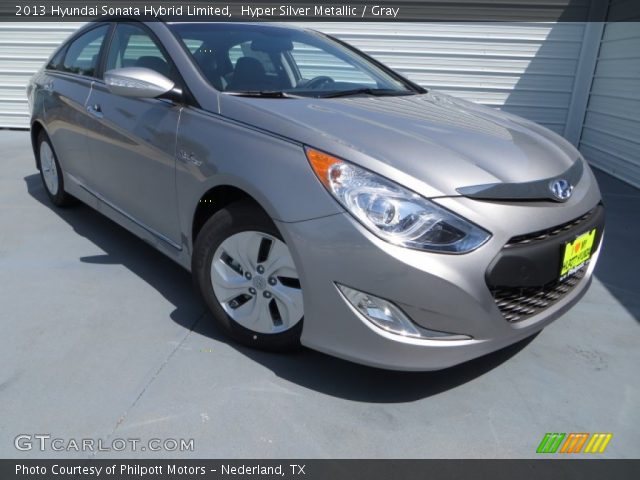 2013 Hyundai Sonata Hybrid Limited in Hyper Silver Metallic